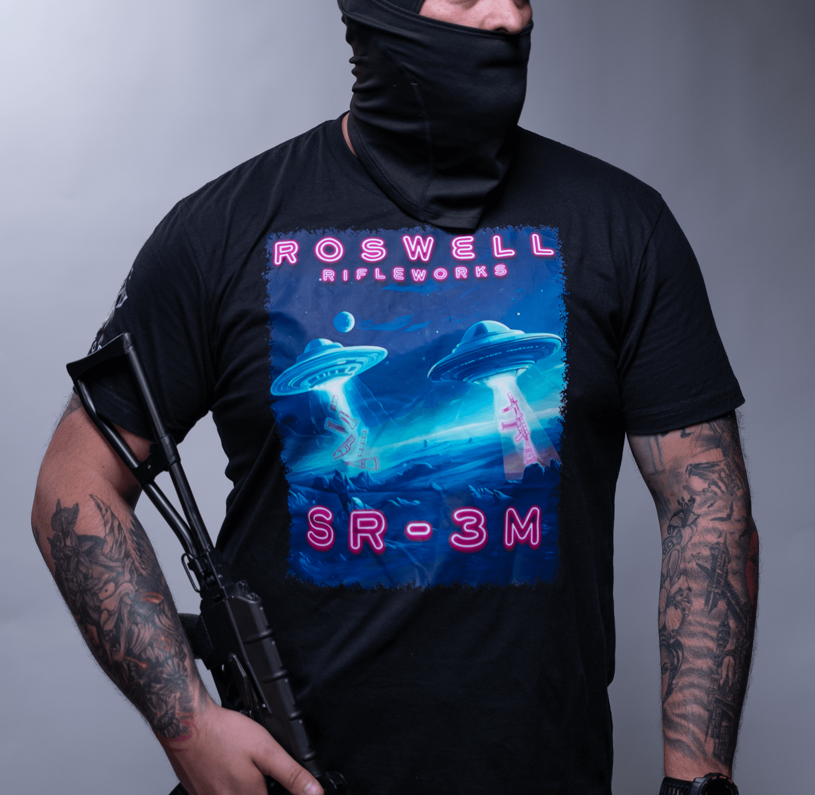 Roswell Rifle Works "UFO" T-Shirt  *Lottery Entry Pre Order*